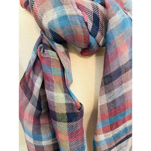 Inoui Paris Etole Card Cotton Scarf, $138 Retail, NWT - Picture 3 of 3